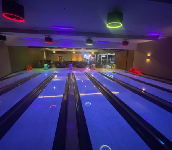 bowling lanes